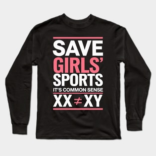 SAVE GIRLS SPORTS XX ≠ XY Long Sleeve T-Shirt